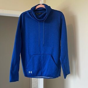 Cowl neck Under Armour sweatshirt.